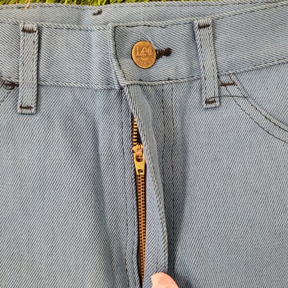 Vintage 70s LEE Riders Polyester Pants 28x34 USA - Picture 16 of 16